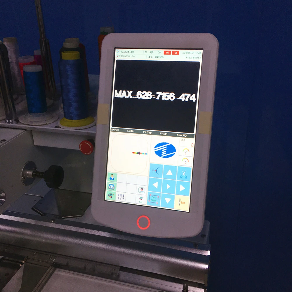 New Cording Sequin Embroidery Machine with Heat Press