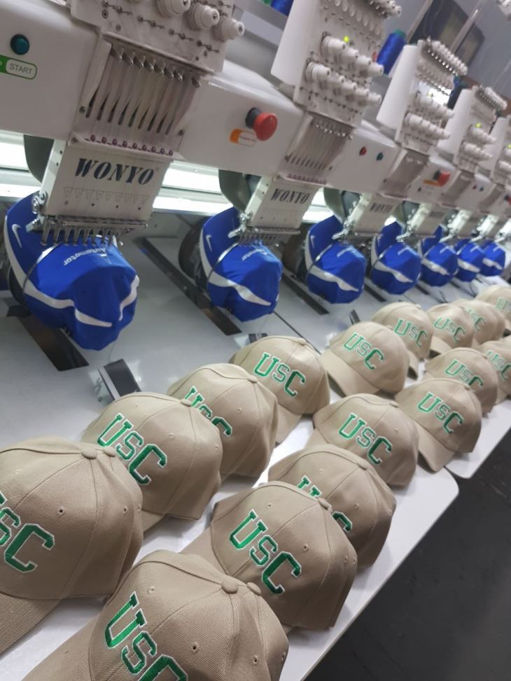 Commercial WONYO 6 Heads Computerized Embroidery Machine For Cap & T-Shirt Embroidery With All Parts