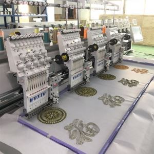4 hlava počítača Cording vyšívacieho stroja