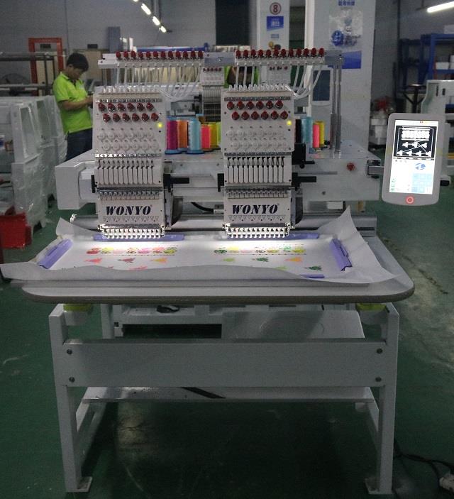Best 2 Head Computer Embroidery Machine With Good Quality Embroidery Machine Price