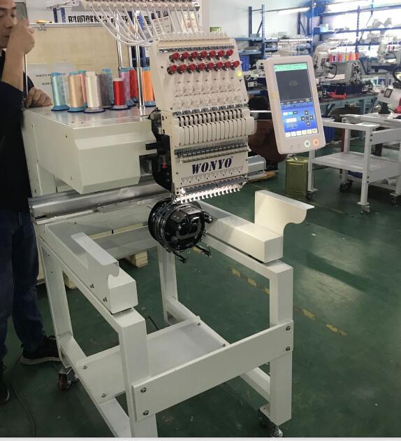 Cap Embroidery Machine One Head Computerized Embroidery Machine